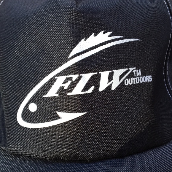 Castrol FLW TM outdoors lightweight fishing hat 5 panel baseball style black - Picture 8 of 16